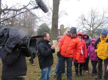 Countryfile films in Mote Park