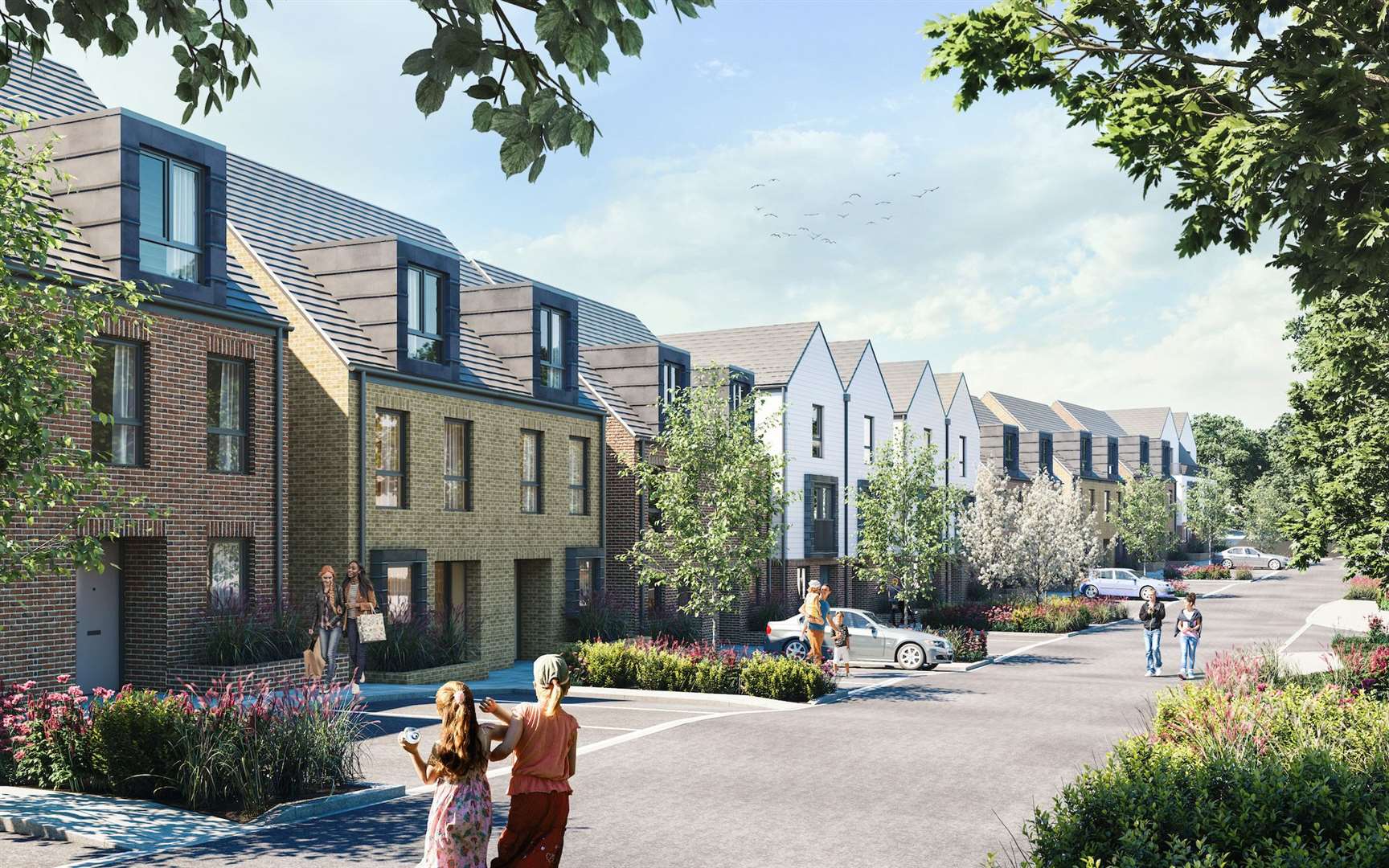 New affordable shared ownership housing has been approved by Medway Council and will be built of Layfield Road in Gillingham. Picture: Esquire Developments