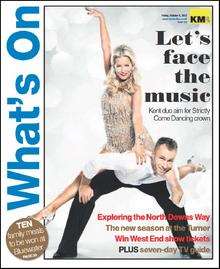 Denise Van Outen and James Jordan star on this week's What's On cover