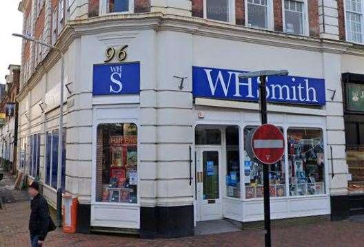 WH Smiths could be turned into Burger King in Mount Pleasant Road, Tunbridge Wells. Picture: Google Street View