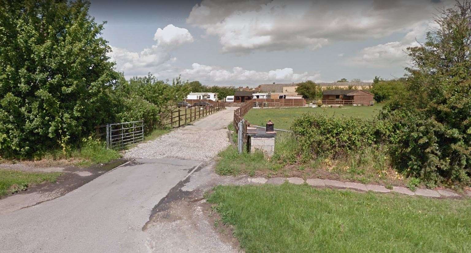 Plans to treble the size of the site off the Old Thanet Way will be voted on by councillors. Picture: Google