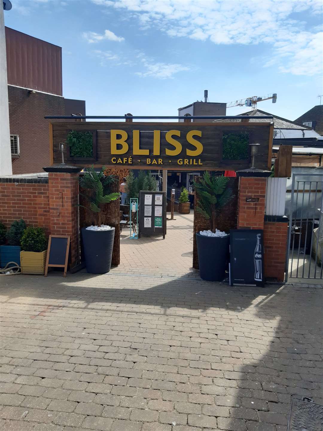 The new Bliss cafe bar in Maidstone