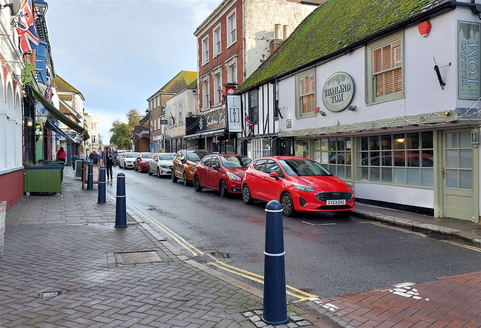 Concerns were raised over the impact the charges would have on Hythe high street