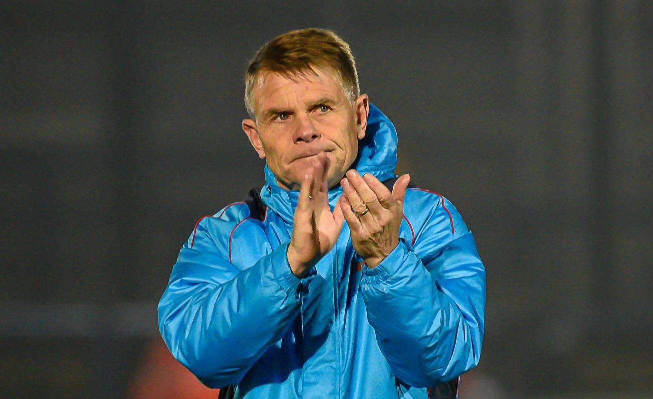 Dover boss Andy Hessenthaler. Picture: Alan Langley