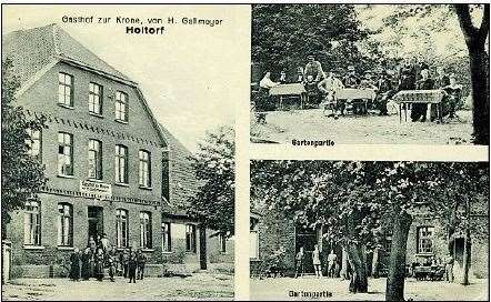 The Gasthous Zur Krone (now Hotel zur Krone) was used as a base by 108 Provost Company