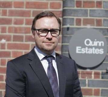 Quinn Estates managing director Huw Evans