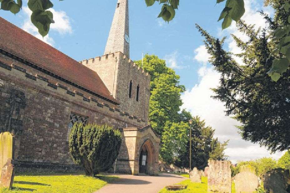 St Mary's Church in West Malling
