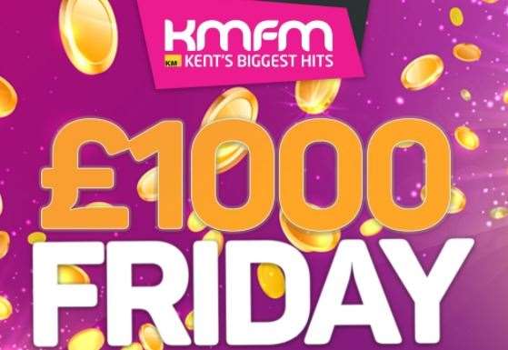 A lucky listener from Ashford won kmfm's £1,000 Friday – and she was not the only one in for a surprise
