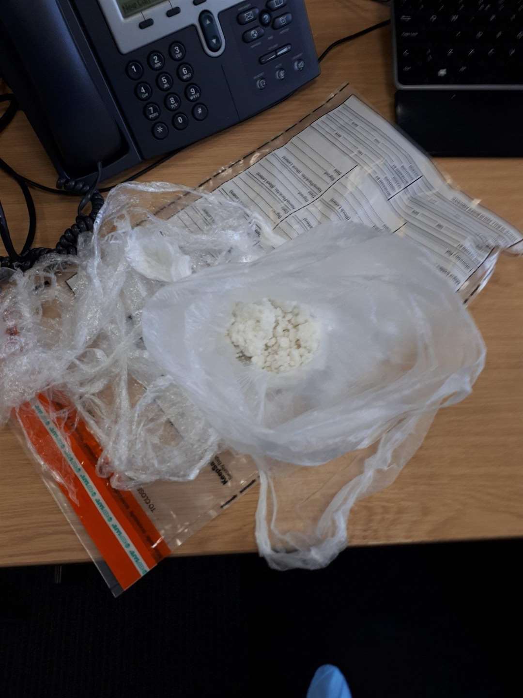 Gravesham Police tweeted this picture after seizing drugs during a vehicle check (7184353)