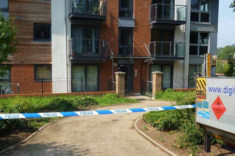 James Sutton was found dead in his flat in Maidstone