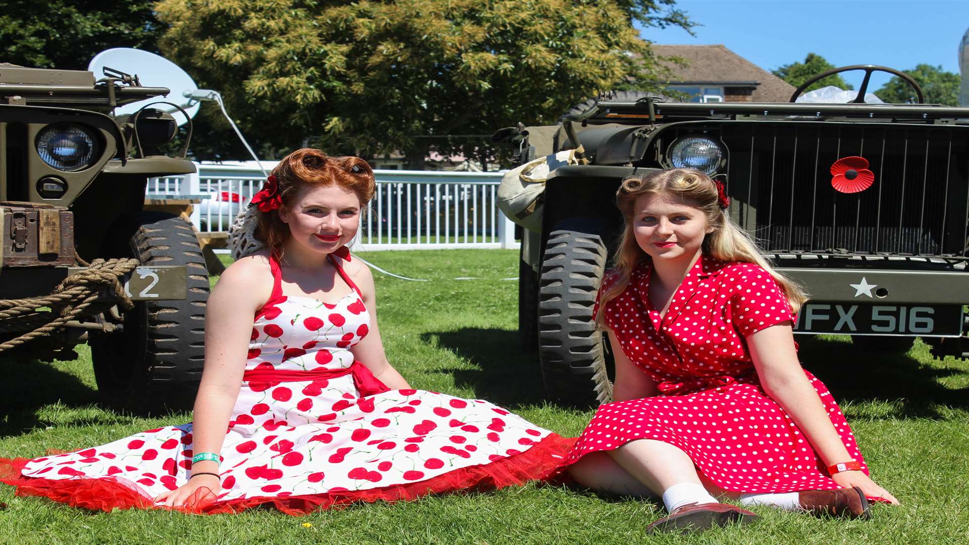 The War and Peace Revival takes place at the Hop Farm