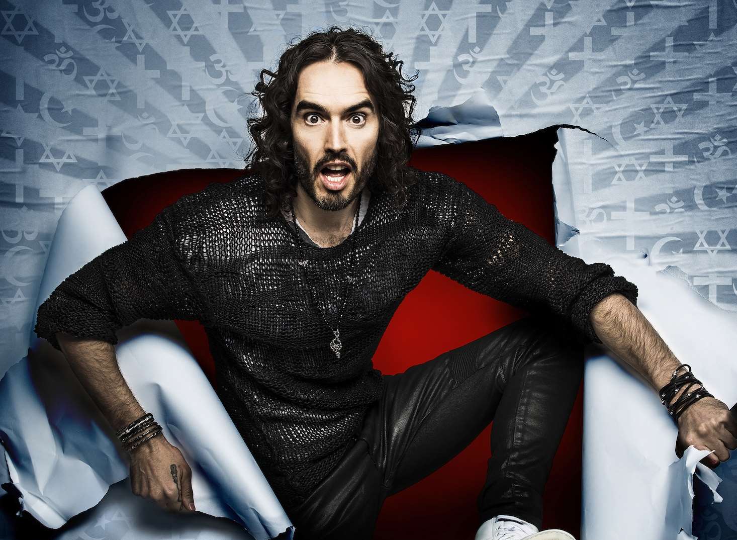 Russell Brand's coming to four Kent venues Picture: Matt Crockett Photography