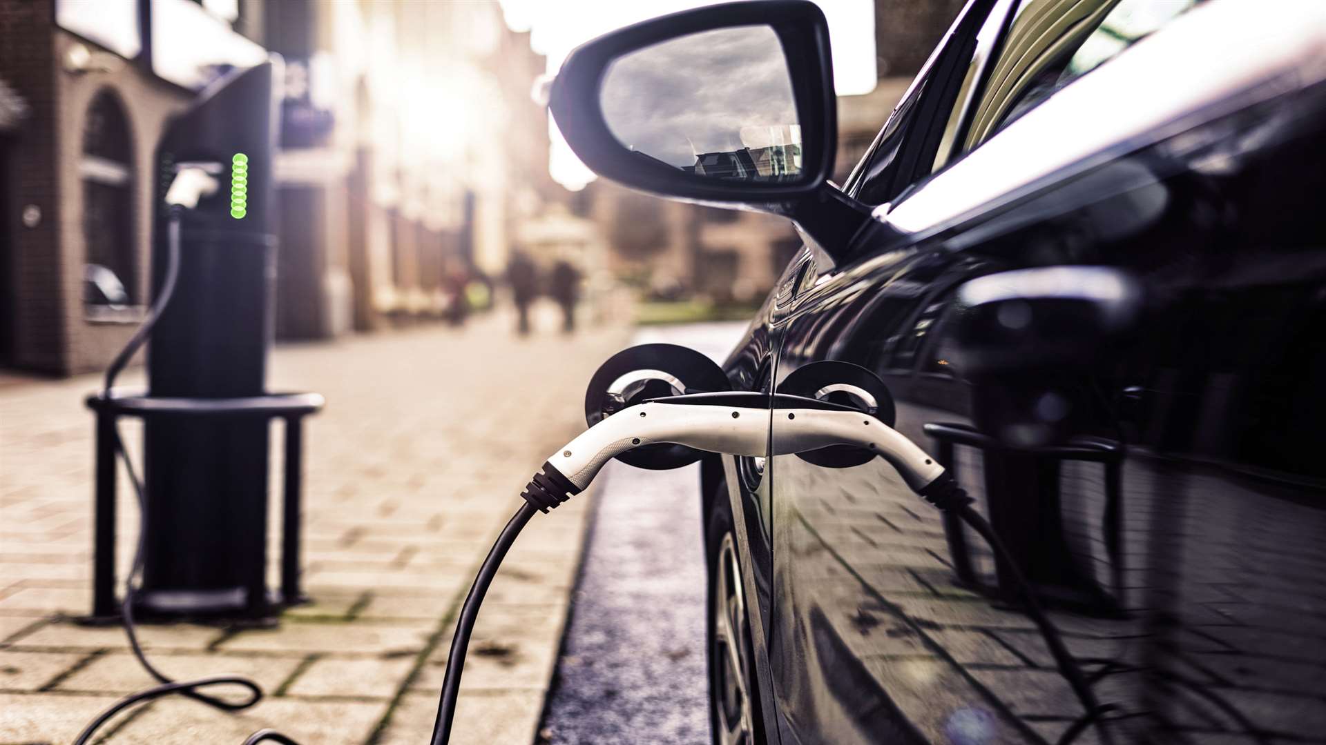 The number of electric cars are growing in Kent