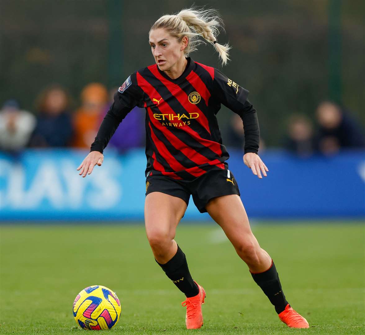 Manchester City's Laura Coombs has excelled in the WSL this season. Picture: Manchester City FC