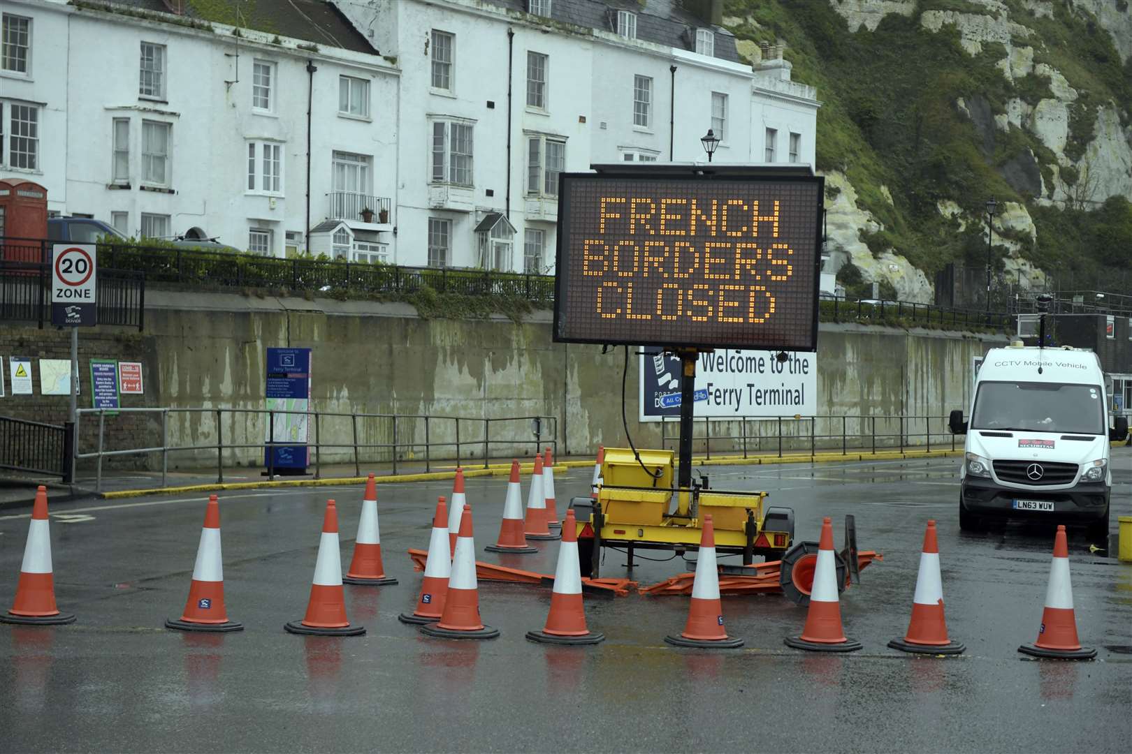 The French are understood to be planning to close the border to UK travellers from Saturday. Picture: Barry Goodwin