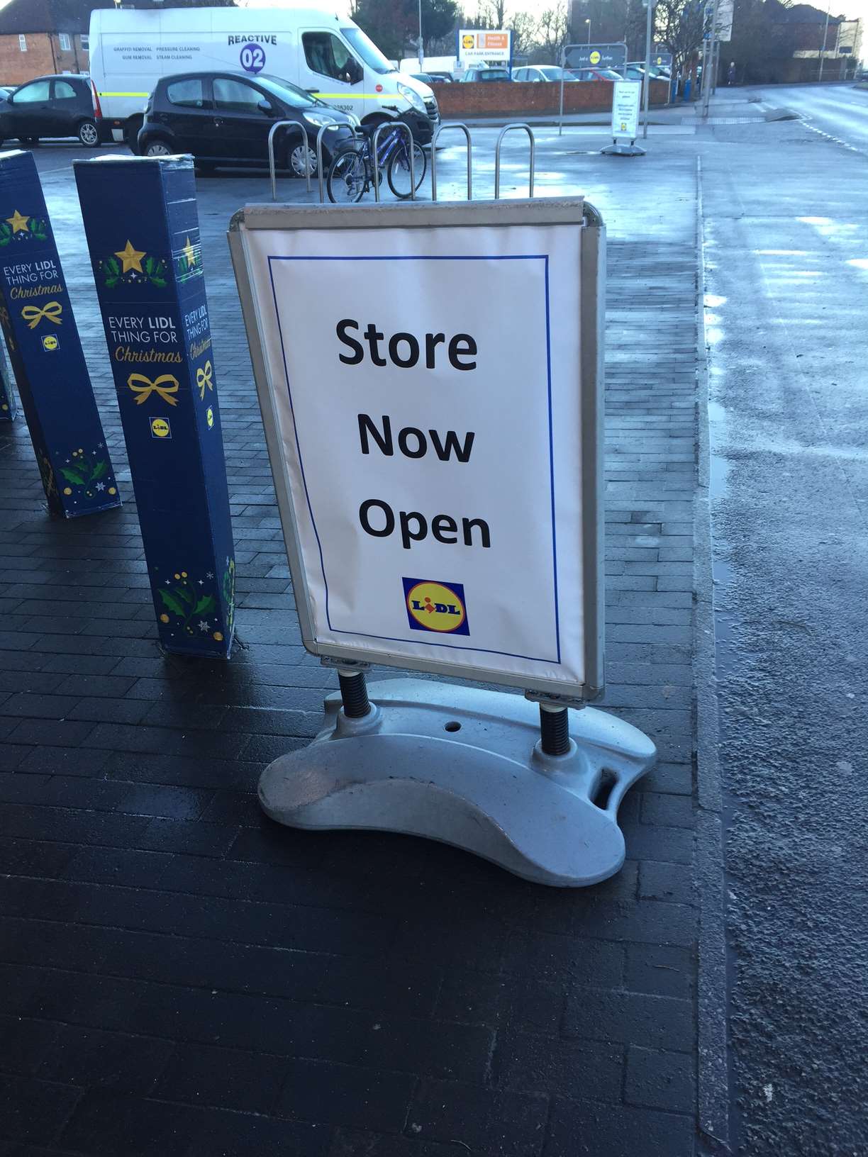 The store on New Street is now open