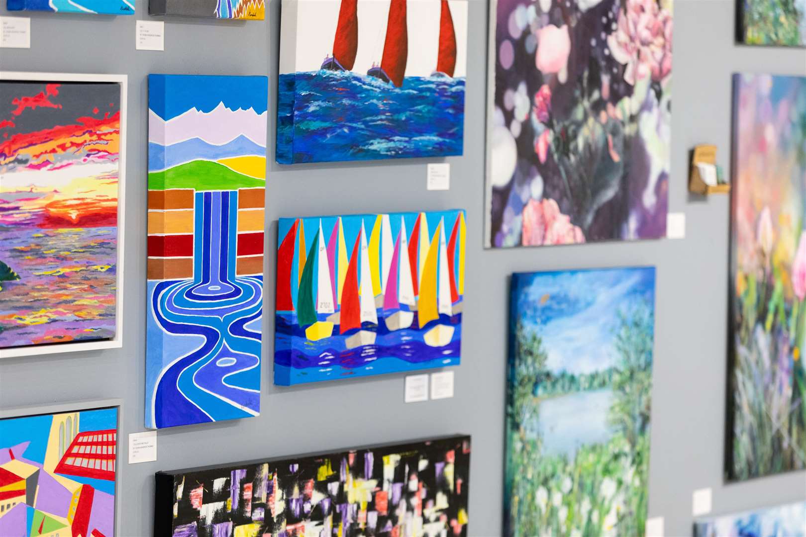 Over 60 artists from across Kent are showcased. Picture: Alanna Hagan