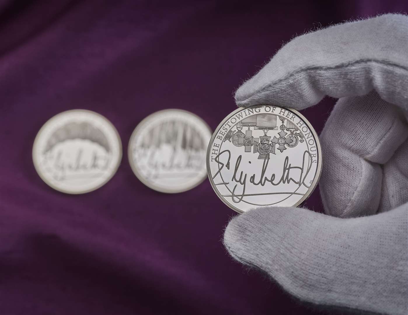 There are three different coins for collectors to buy. Image: The Royal Mint.