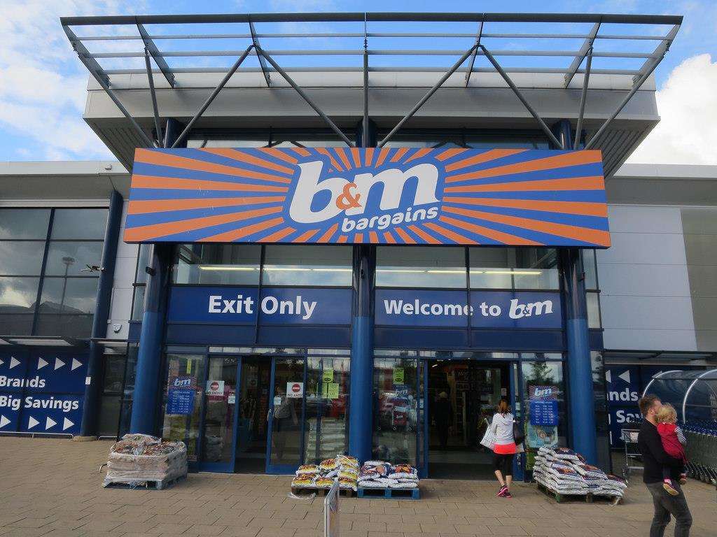 A typical B&M store