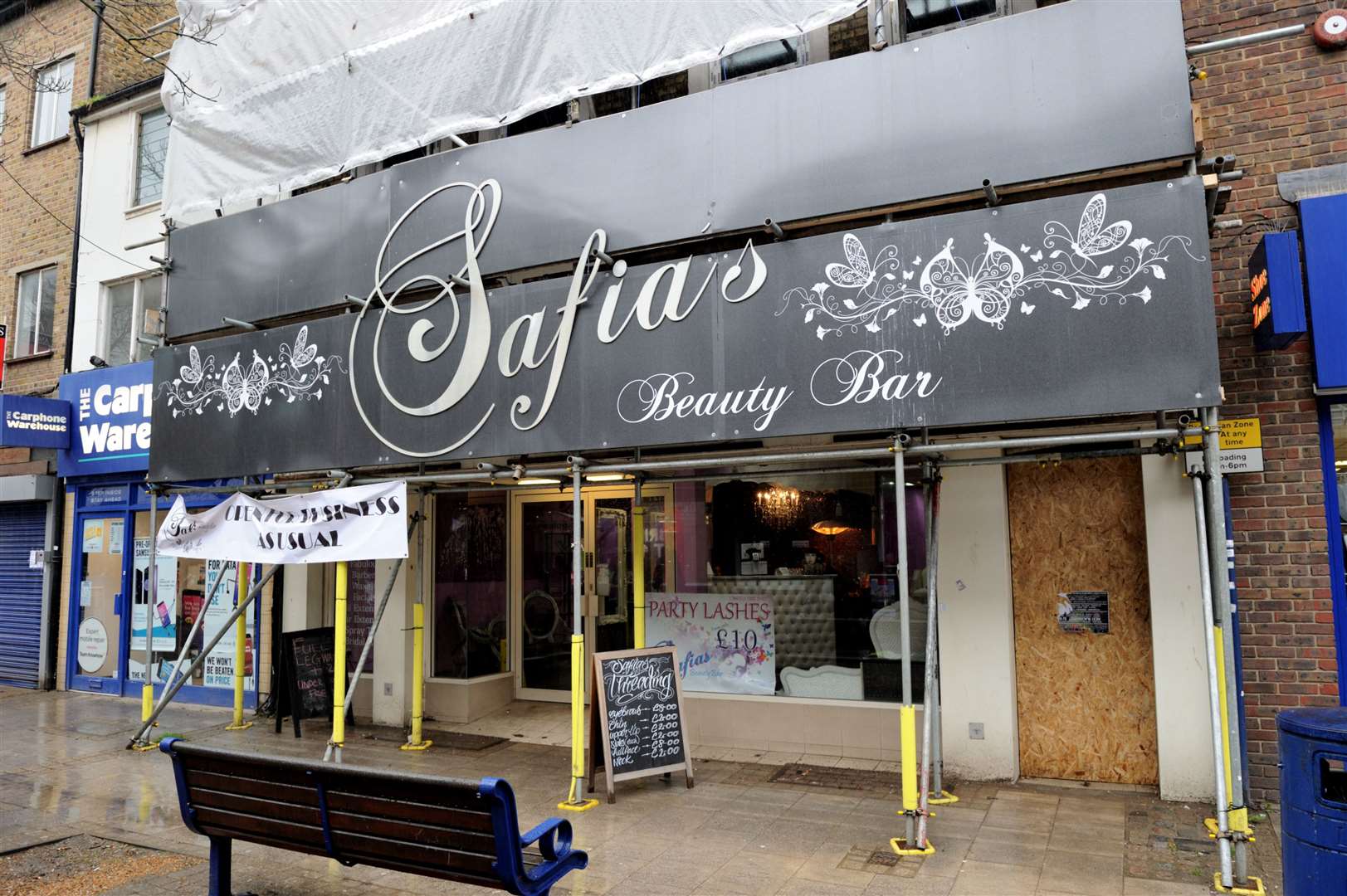 Safia's Beauty Bar in New Road, Gravesend