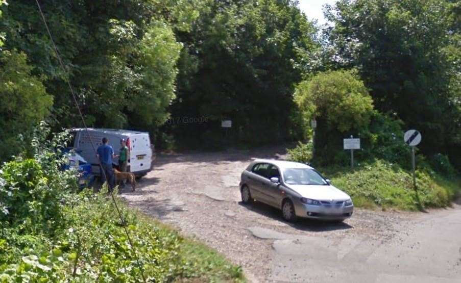 Hawkshill Camp Road, a private lane off Liverpool Road, is the Dover district's priciest street. Picture: Google Street View