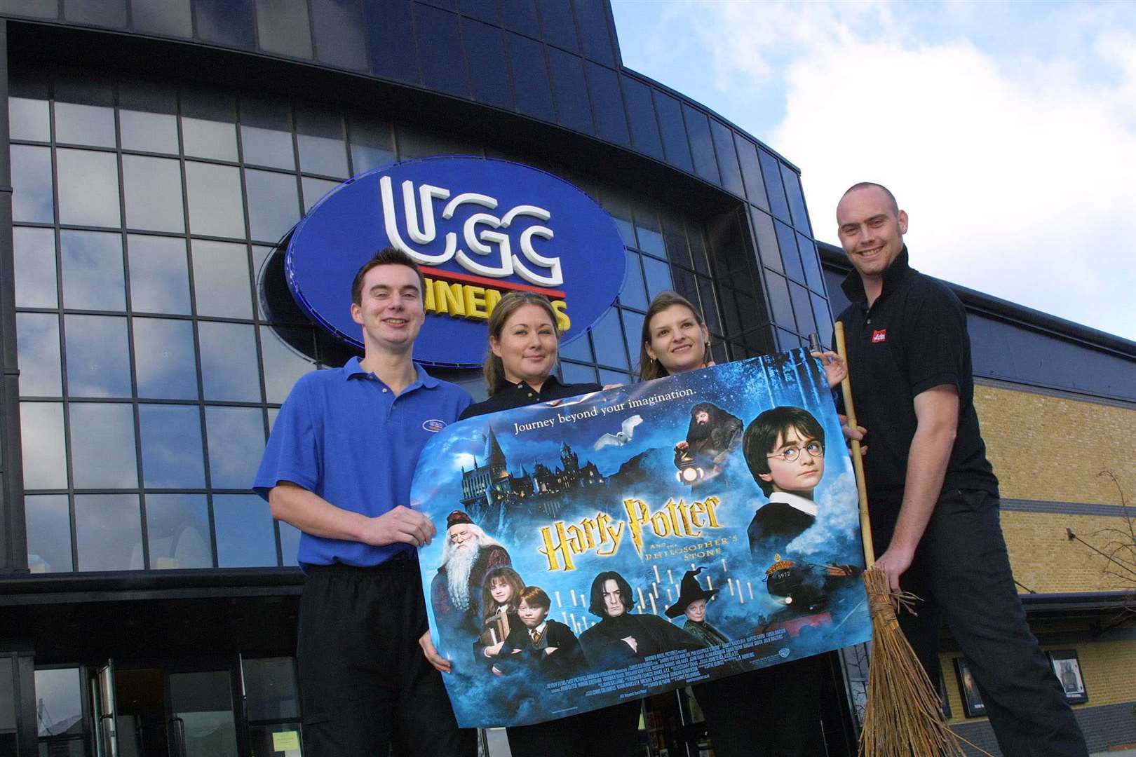 Staff at UGC Cinema in Strood