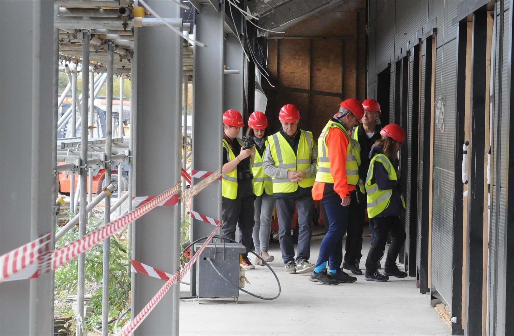 Visitors were shown around the site during an open day in November 2018