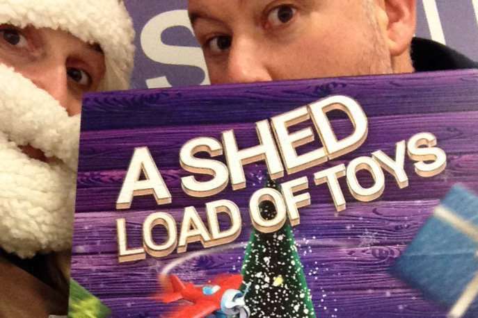 The Shed Load of Toys appeal will help Children in hospital over Christmas