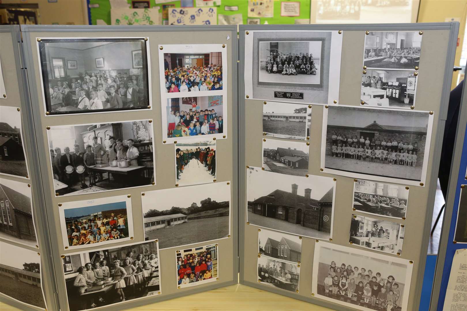 Memory Display board at Halfway Houses Primary School