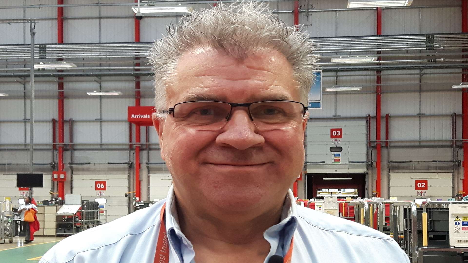 Bob French has worked for Royal Mail for 36 years