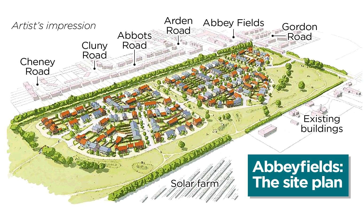 How the Abbeyfields development in Faversham could look