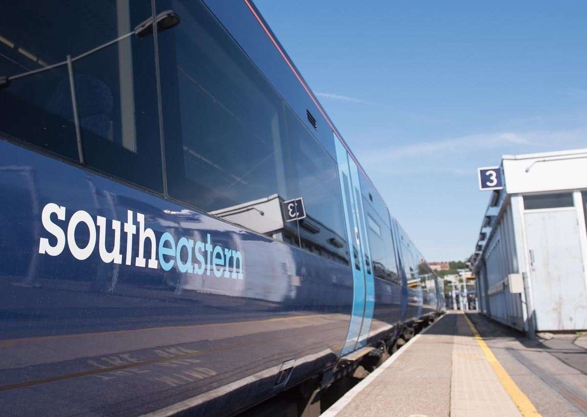Southeastern train services were suspended between St Mary Cray and Sole Street