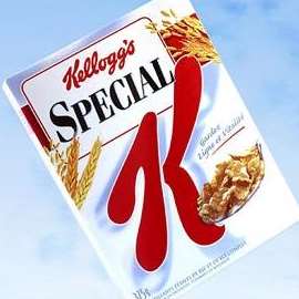 Special K cereal box. Library image.