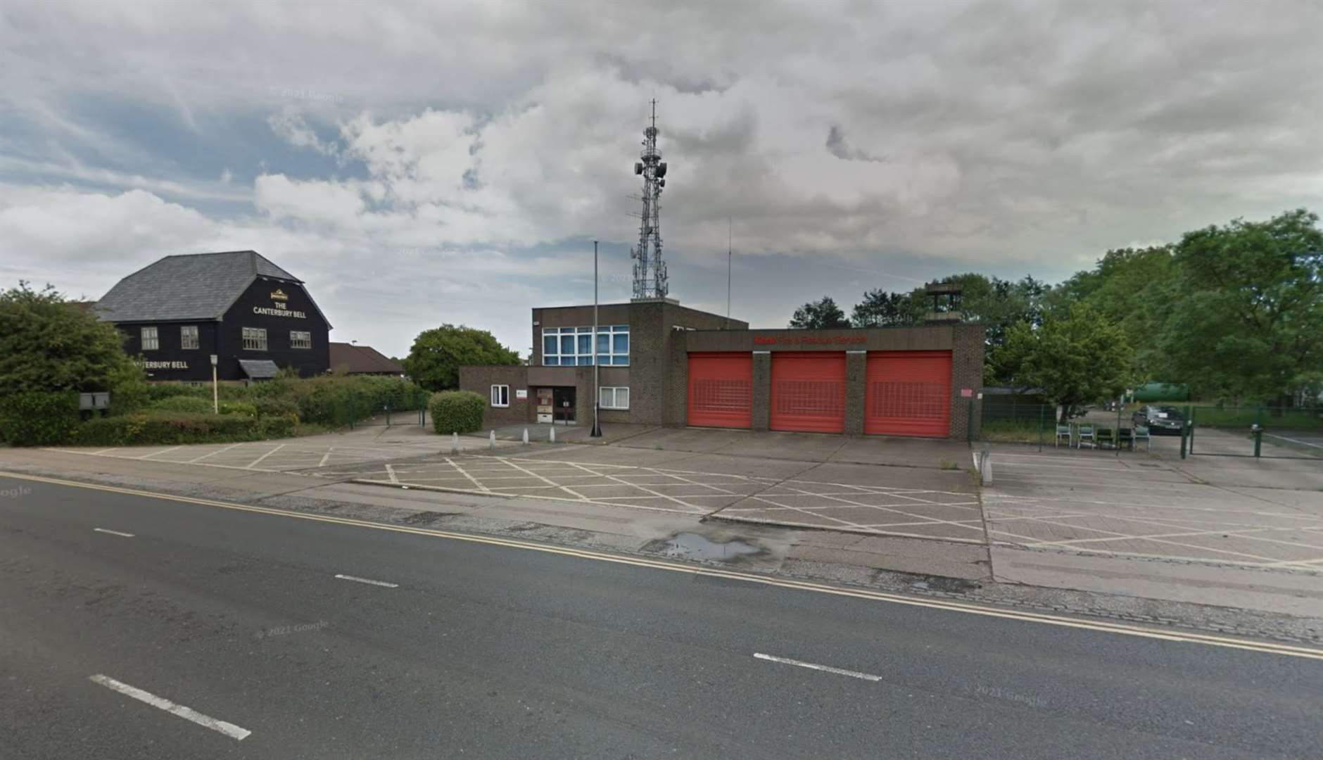 How the old fire station in Broadstairs looked in 2019. Picture: Google