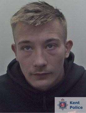 Ryan Bragg from Canterbury was jailed for three years. Picture: Kent Police