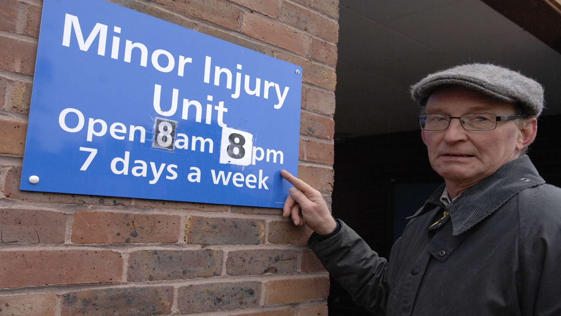 Chairman of the Minor Injuries Unit steering group and chairman of the Friends of the Cottage Hospital David Simmons.