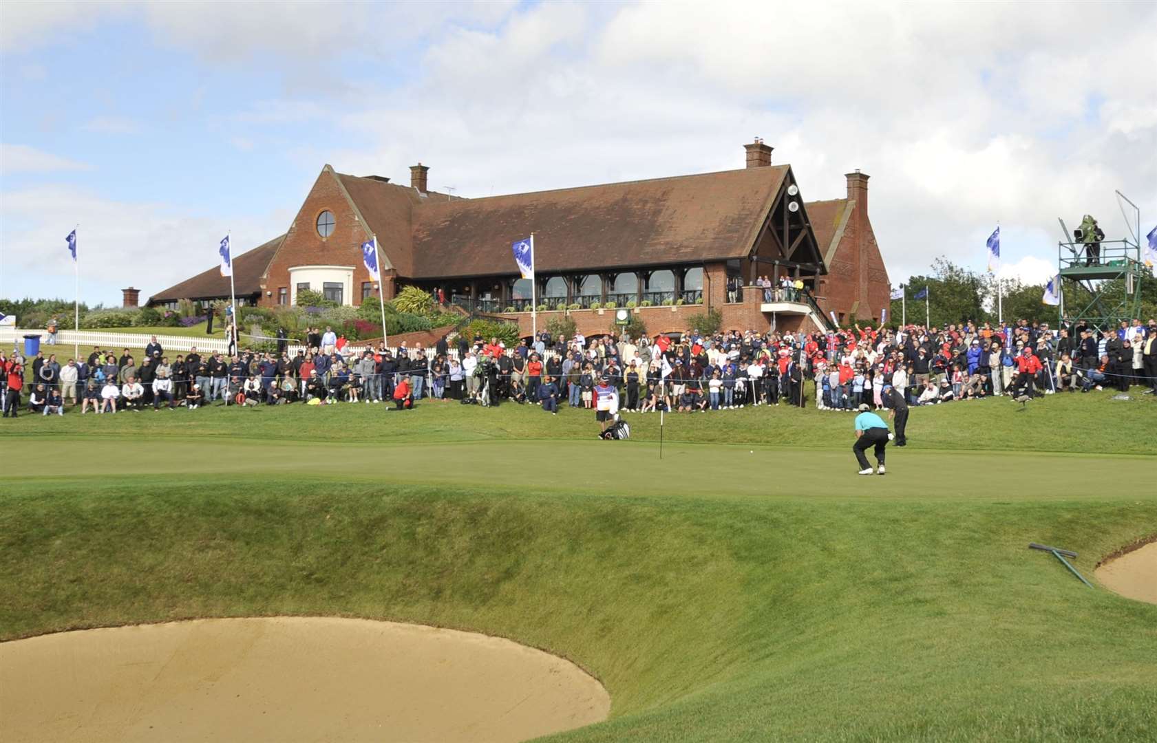 A man’s body was found at the London Golf Club in Ash earlier this month. Picture:Barry Goodwin