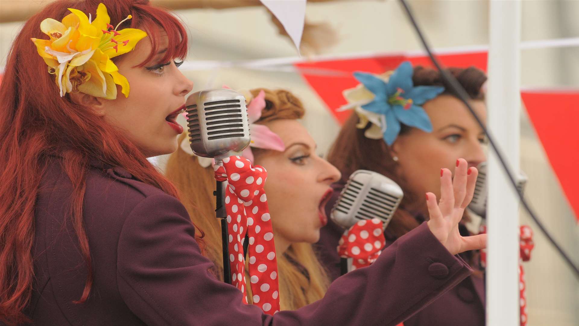 The Polka Dot Dolls at the Salute to the 40's