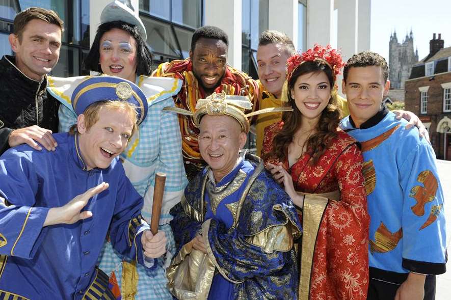 Meet the cast of Canterbury's Marlowe Theatre panto this year Aladdin
