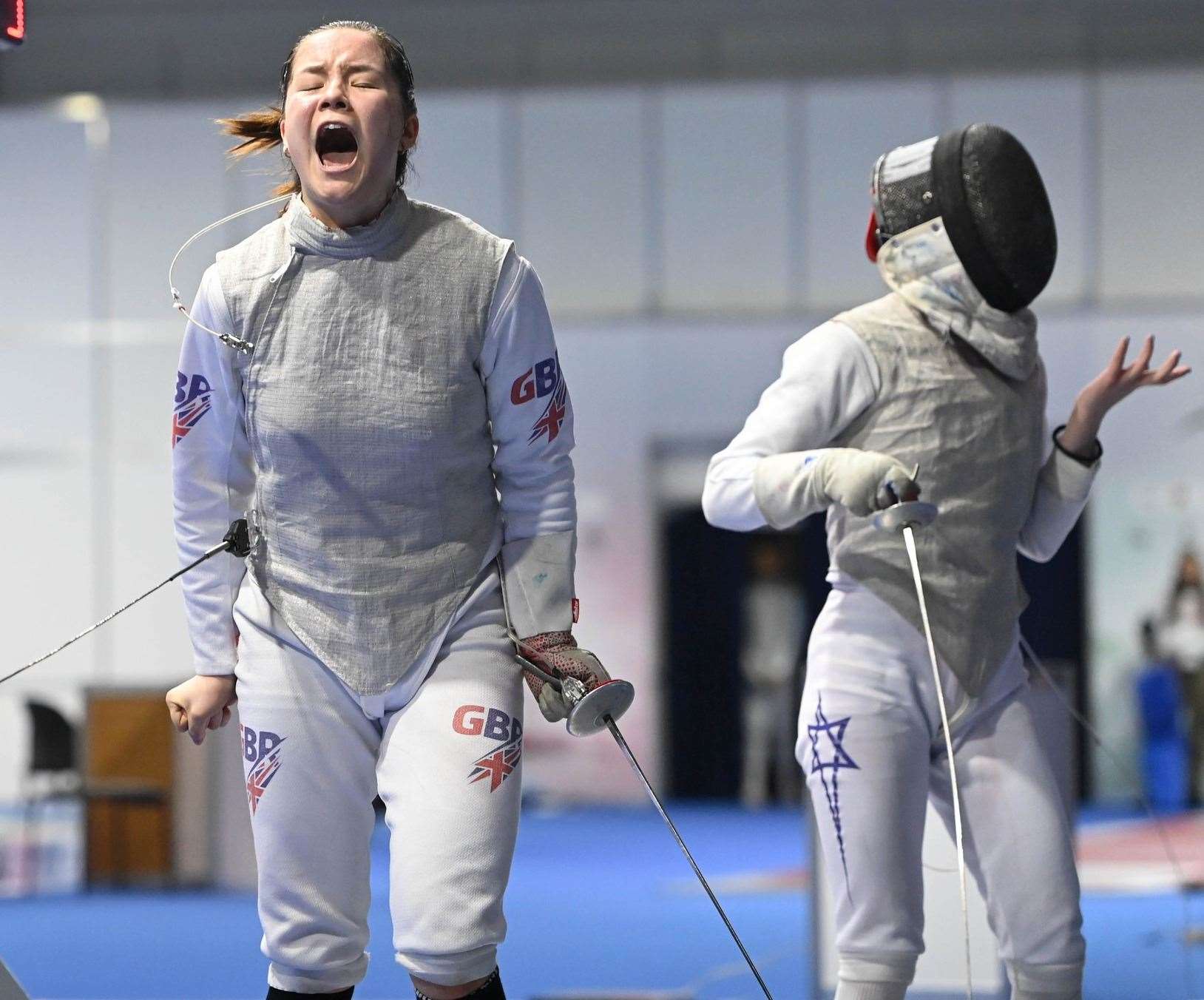 Bromley's Amelie Tsang could follow the likes of Olympic champions Tom Daley and Alex Yee and Paralympic gold medallist Hollie Arnold in winning SportsAid's prestigious One-to-Watch Award. Picture: British Fencing