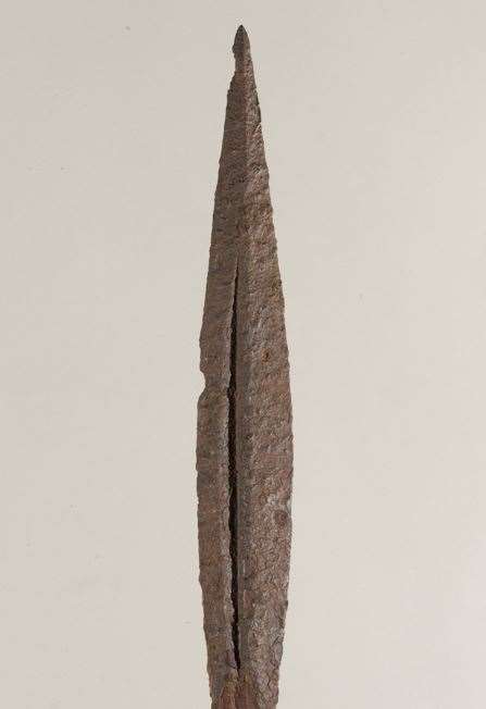 Another early 5th Century spearhead found at the Grange Farm site. Image from Pre-Construct Archaeology