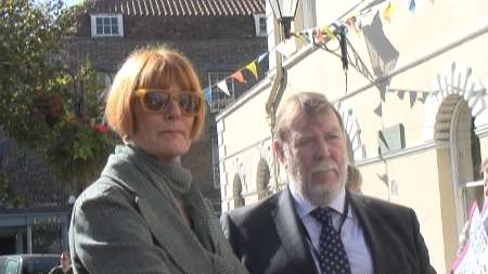Queen of Shops Mary Portas visits Margate.