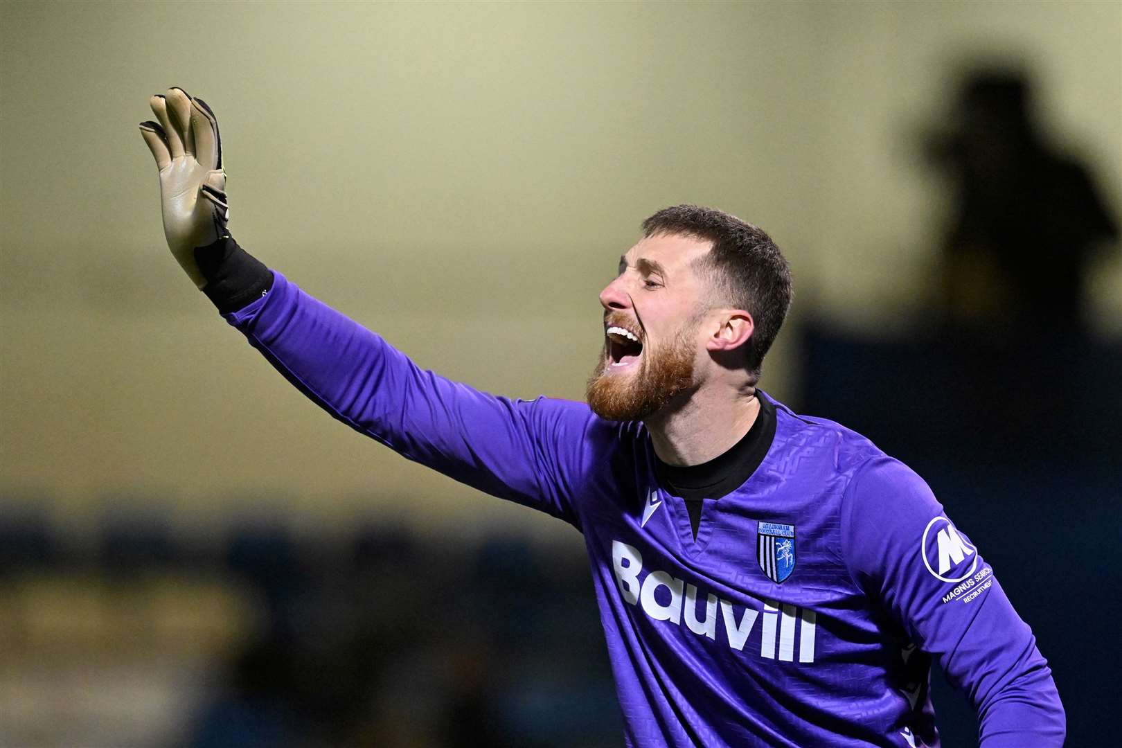 Jake Turner helped the Gills beat Charlton Athletic 2-0 in the FA Cup Picture: Keith Gillard