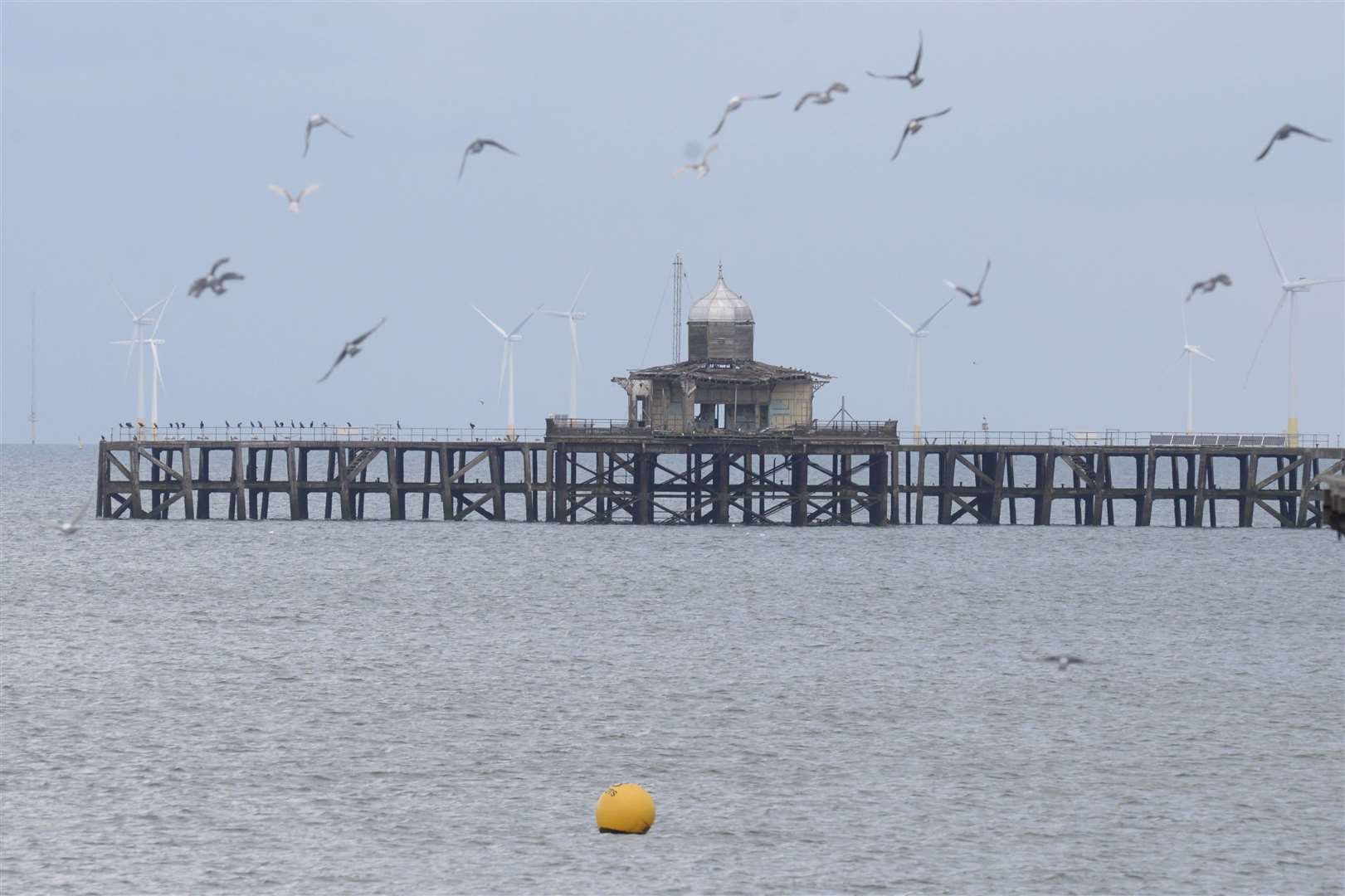 The old Herne Bay pier head