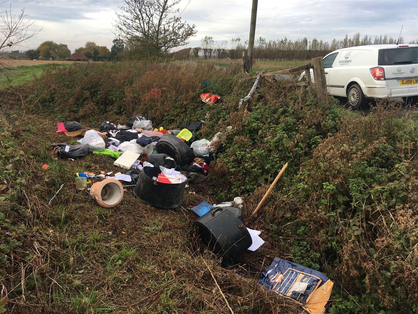 Ricky Hutchinson has been convicted over flytipping in Gravesham. Picture: Gravesham Council