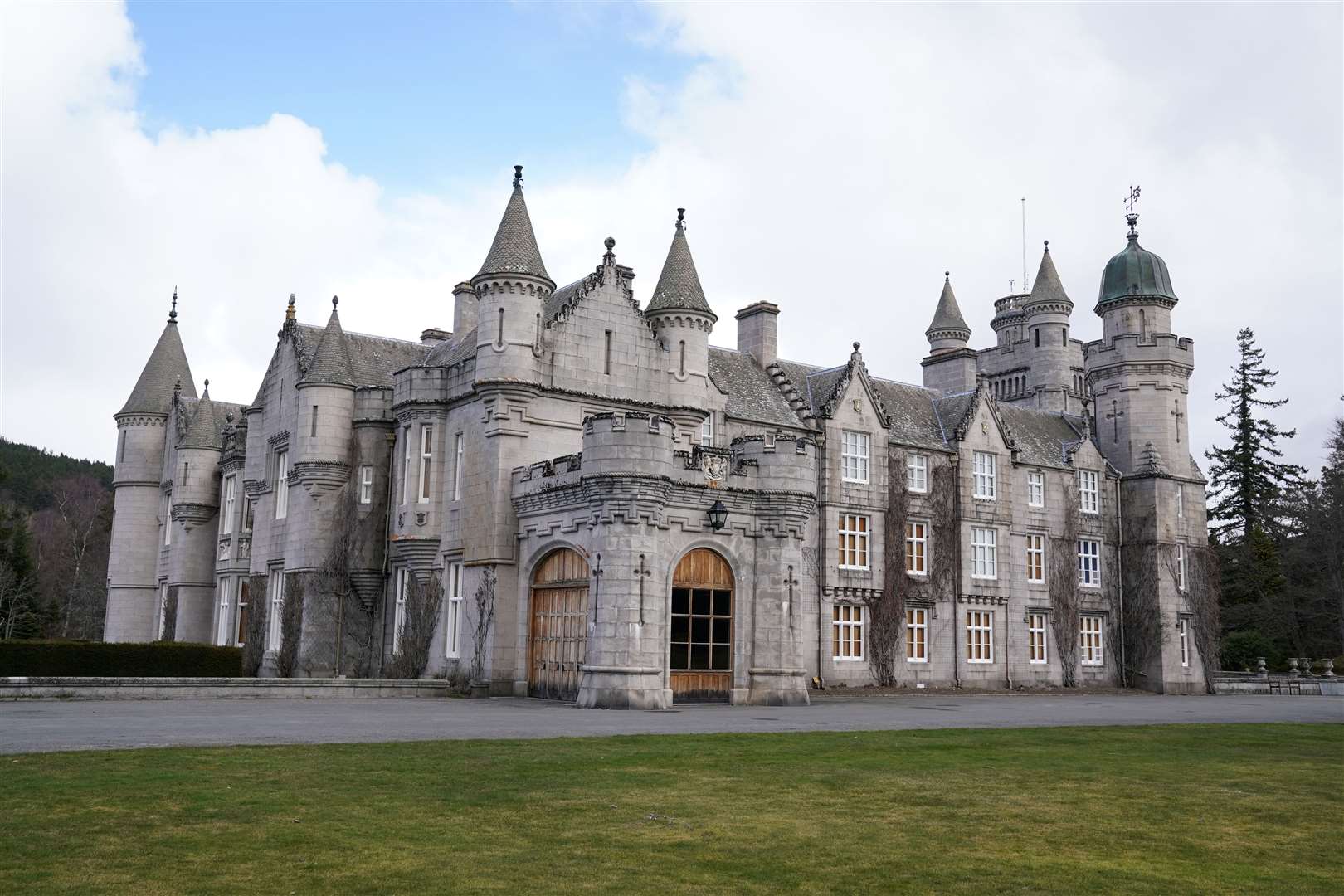 The King’s private Balmoral Castle residence in Scotland (Andrew Milligan/PA)