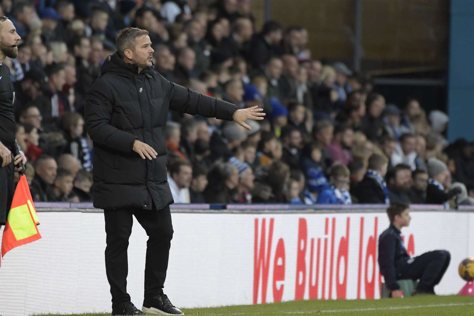 Gillingham head coach Stephen Clemence was frustrated with how they played last weekend Picture: Barry Goodwin