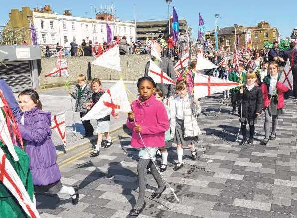 The parade will lead to Community Square, Gravesend