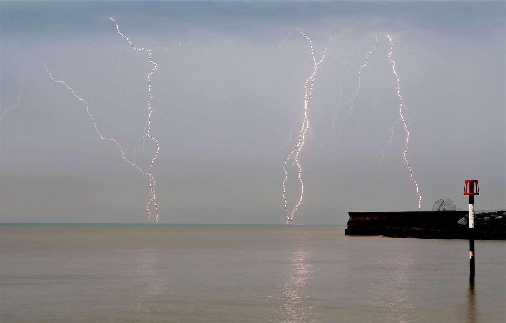 Thunderstorms are predicted. Picture: Shine Pix Ltd / Shaun Fellows