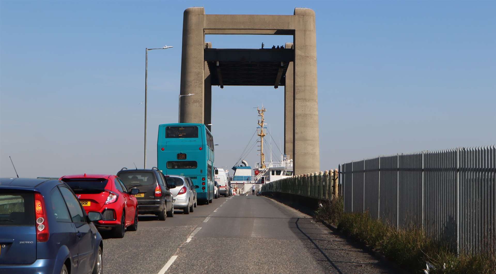 The Kingsferry Bridge will be the only option for drivers during the closure